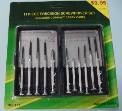 11pcs Screwdriver set